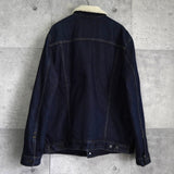リーバイス ボア デニムジャケット インディゴブルー メンズ - NEWSED