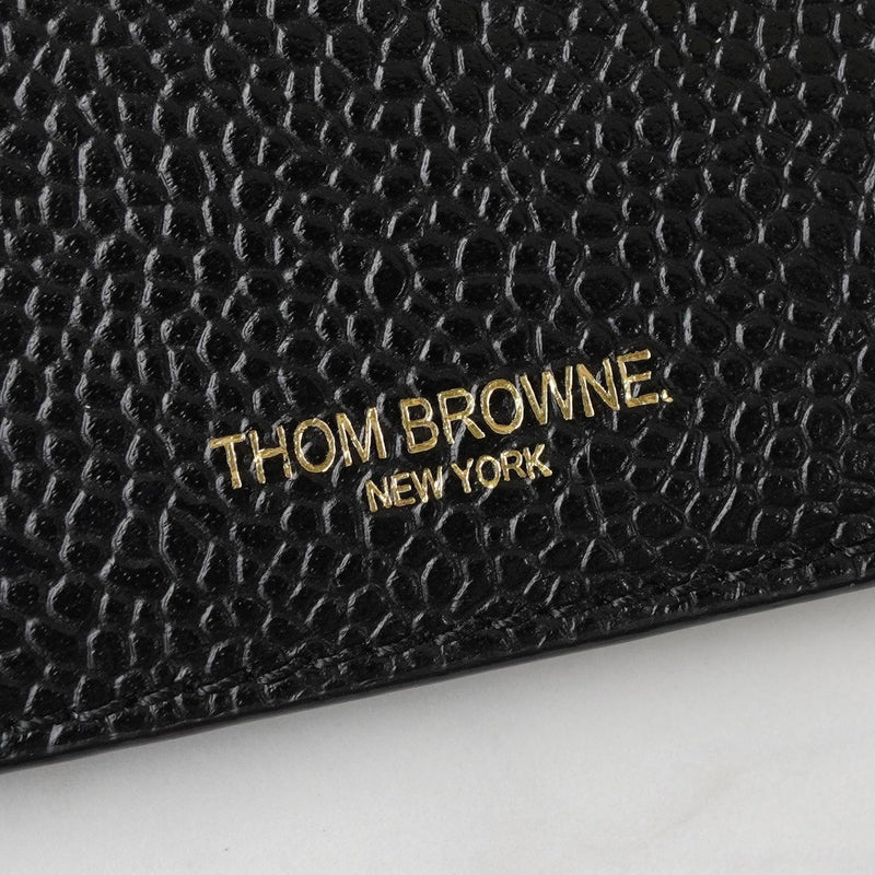 トムブラウン レザー パスケース カードケース ブラック - NEWSED