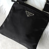 Prada Pocono Tessuto Nylon Shoulder Bag Pochette Mini Bag Triangle Logo Black