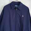 Polo Ralph Lauren 徽标 Blouson Drizzler 夹克 海军蓝