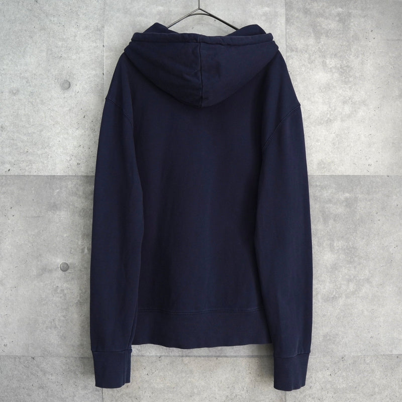 メゾン キツネ フォックスヘッド パーカー フーディー ネイビー - NEWSED