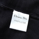 クリスチャン ディオール ロゴ 刺繍 長袖トップス カットソー ブラック レディース - NEWSED