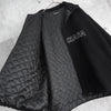 バレンシアガ ロゴ オーバーサイズ ウール トラックジャケット ブルゾン キリティング裏地 ブラック