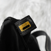 Chanel Coco Mark Wild Stitch Caviar 皮革单肩包（黑色）