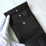 プラダ トライアングルロゴ ナイロン 三つ折り財布 ブラック 箱付き - NEWSED