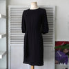 ルイ ヴィトン パフスリーブ シフォン ワンピース ブラック