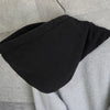 Supreme Logo 双色灰色连帽衫