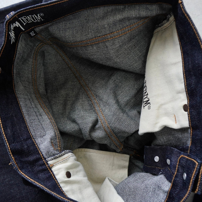 ステューシー ストレート デニム ジーンズ インディゴ - NEWSED