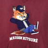 Maison Kitsuné x Barbour Chillax Fox Hoodie Parka Bordeaux