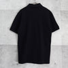 Amiparis 心形徽标短袖 Polo 衫 黑色