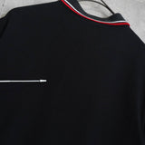 プラダ ロゴパッチ 半袖ポロシャツ ブラック - NEWSED