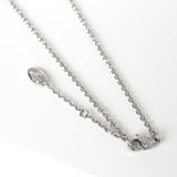 ヴィヴィアン ウエストウッド ミニ オーブ シルバー / ブルー ネックレス - NEWSED