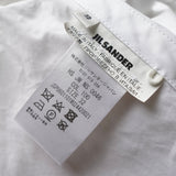 ジルサンダー マオカラー ショート丈 フレア袖 長袖シャツ ブラウス ホワイト レディース - NEWSED