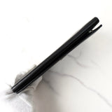 プラダ サフィアーノ レザー 三角プレート 二つ折り財布 長財布 ブラック - NEWSED