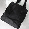 Prada Pocono Tessuto/Leather Tote Bag Black