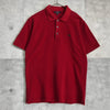 Burberry London 波尔多红马标志刺绣短袖 Polo 衫
