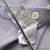 Maison Kitsune Tricolor Fox Oxford Shirt Long Sleeve Shirt Saxe Blue
