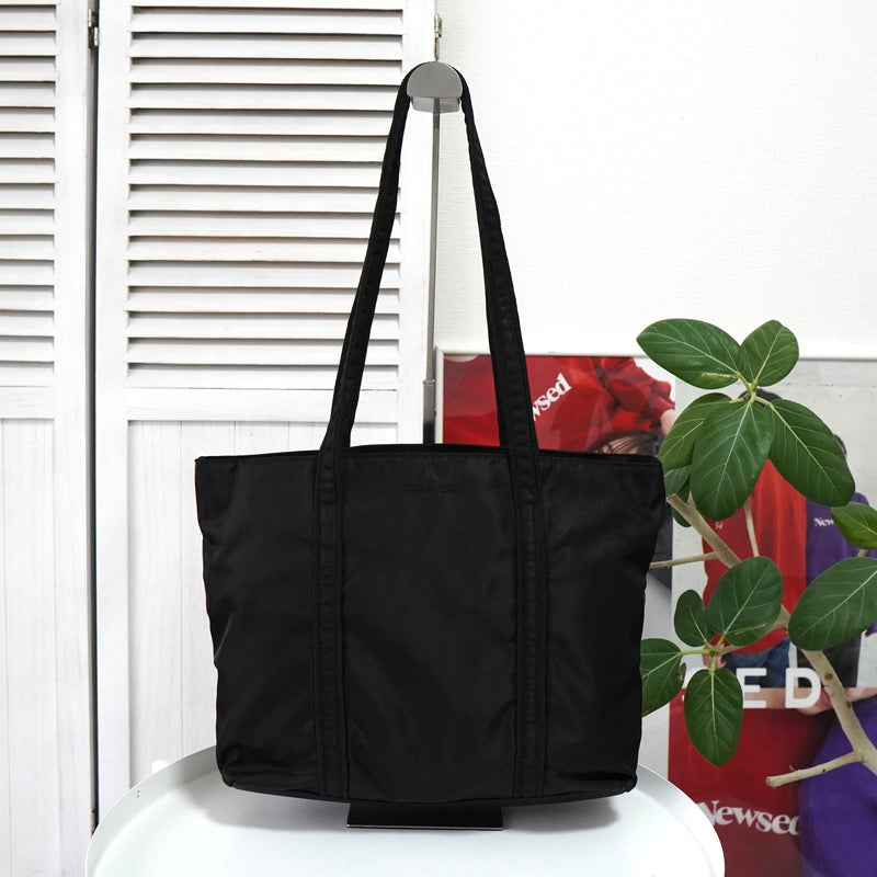 Prada Pocono Tessuto Nylon Tote Bag Black | ブランド古着を扱う