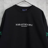ロマンティッククラウン ロゴ スウェット ブラック - NEWSED