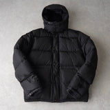 ポロ ラルフローレン ロゴ 刺繍 ダウンジャケット スモールポニー ブラック - NEWSED