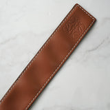 ロエベ アナグラム レザー マグネット バングル ブラウン - NEWSED