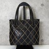 Chanel Coco Mark Wild Stitch Calfskin Handbag in Black