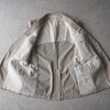 Jil Sander 单排扣修身夹克，露背，春夏，米色