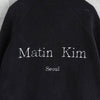 マーティンキム バックロゴ ボアジャケット ブラック