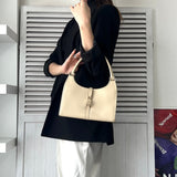 グッチ ジャッキー レザー ハンドバッグ ベージュ - NEWSED