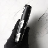 メゾン マルジェラ カレンダーロゴ レザー 二つ折り財布 コンパクトウォレット ブラック 箱付き - NEWSED