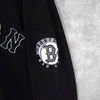 エムエルビー コリア ボストンレッドソックス フーディー パーカー ブラック