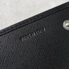 プラダ  サフィアーノレザー トライアングルロゴ 二つ折り財布 ブラック