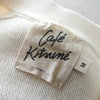 Maison Kitsune Cafe Kitsune 印花运动衫 象牙色