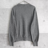 ポロ ラルフローレン ニット ロゴ 刺繍 グレー - NEWSED