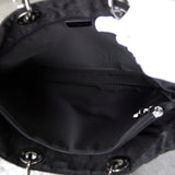 ディオール レディディオール カナージュ トロッター プラスチックハンドル トートバッグ ナイロンキャンバス /レザー ブラック 黒 - NEWSED