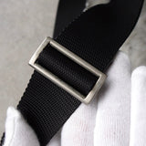 プラダ テスート ポコノ ナイロン ミニ ショルダーバッグ 三角プレート ブラック - NEWSED