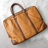 Loewe Anagram Leather Business Bag/Handbag in Camel/Brown
