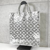 Louis Vuitton Sac Plat Minoir 银色手提包