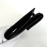 プラダ サフィアーノ レザー トライアングルロゴ 二つ折り財布 ブラック - NEWSED