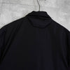 アクネ ストゥディオズ リバーシブル フェイスロゴ ナイロン 半袖シャツ ジャケット ブラック