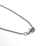 シャネル ココマーク ラインストーン ネックレス シルバー - NEWSED