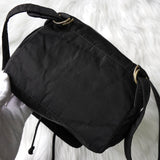 プラダ ポコノ テスート ナイロン ミニ リュックサック ブラック - NEWSED