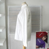 Maison Margiela 女款白色镂空长袖衬衫