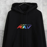 アクメドラビ ロゴ フーディー パーカー ブラック - NEWSED