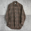 バーバリー ヴィンテージ ノバチェック 長袖シャツ カーキ
