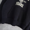 Amiparis College Logo Hoodie Parka Black