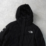 ザ ノースフェイス ドライベント ロゴ ロング丈 ダウンジャケット ダウンコート ブラック - NEWSED