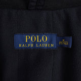 ポロ ラルフローレン ブルゾン ロゴ 刺繍 フリース裏地 ネイビー - NEWSED