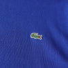 Lacoste logo patch knit in blue