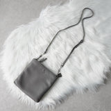 ヴィヴィアン ウエストウッド オーブ レザー ショルダーバッグ ポシェット グレー - NEWSED